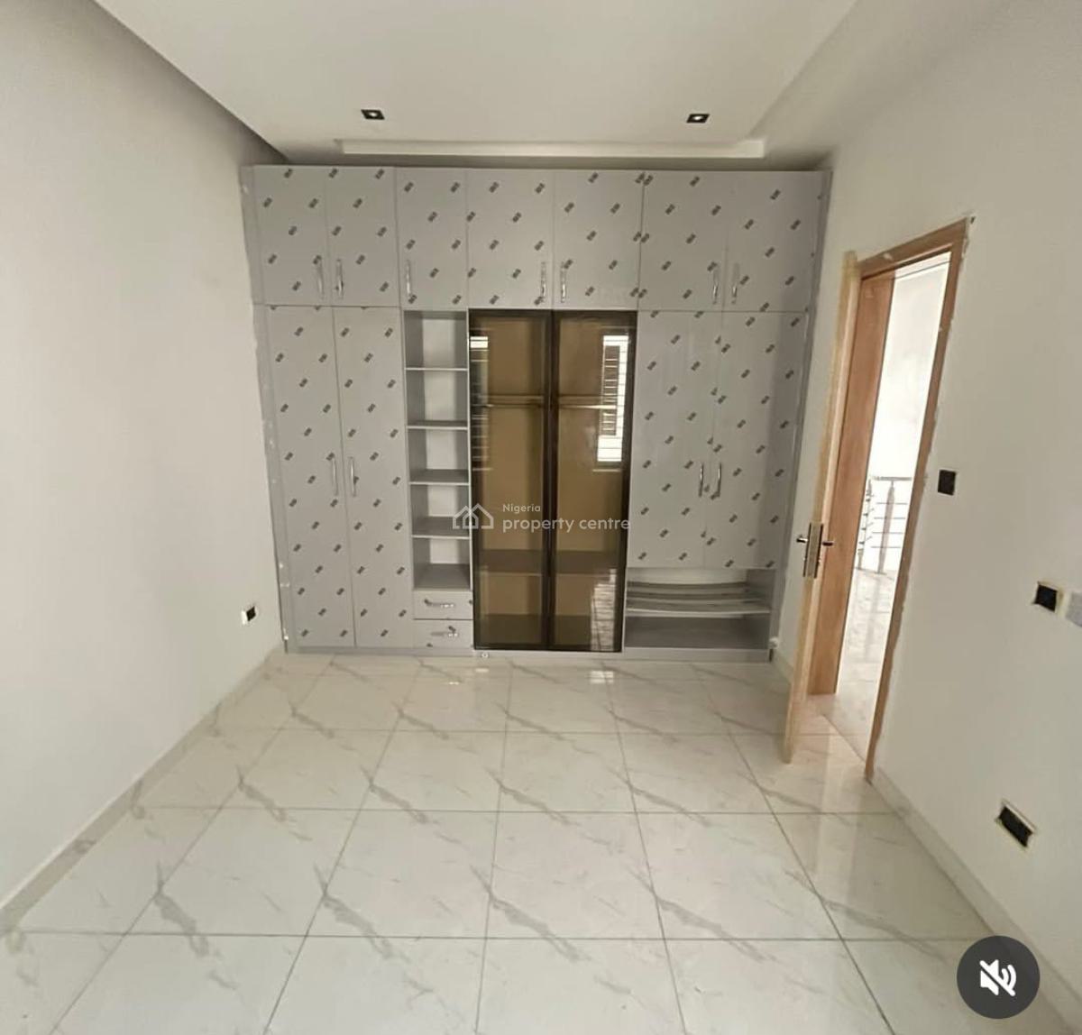 Luxury 4 Bedroom Terrace Duplex with a Room Bq, Sangotedo, Ajah, Lagos, Terraced Duplex for Rent