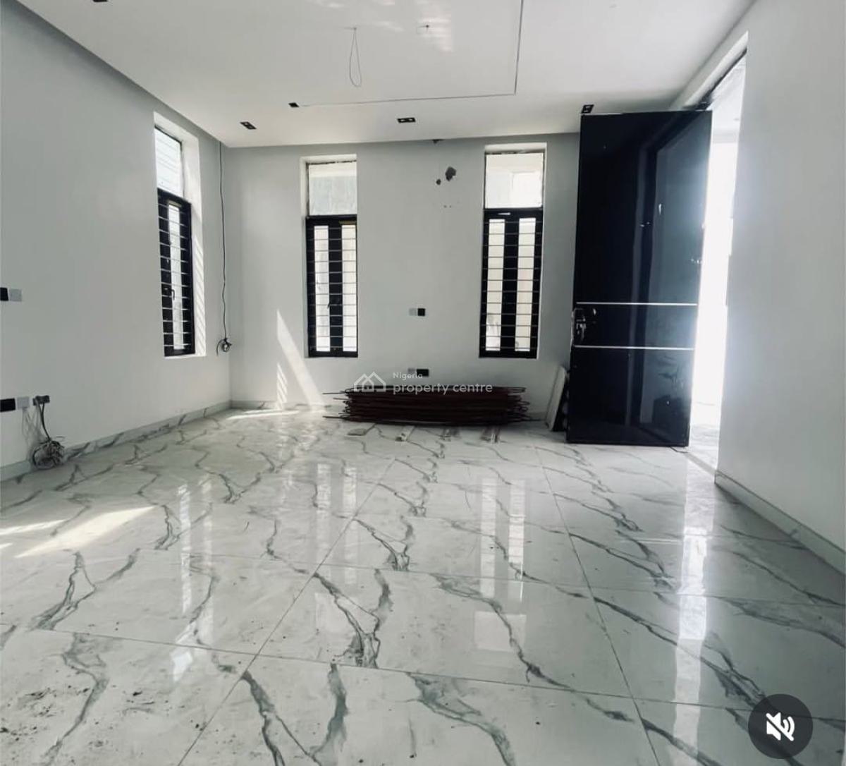 Luxury 4 Bedroom Terrace Duplex with a Room Bq, Sangotedo, Ajah, Lagos, Terraced Duplex for Rent