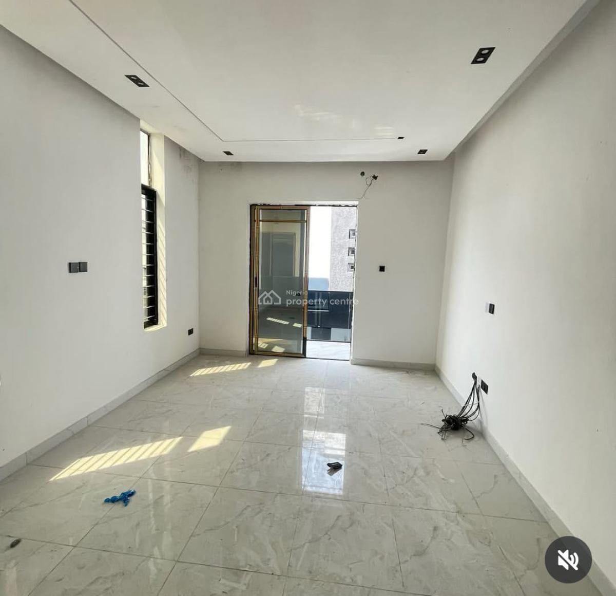 Luxury 4 Bedroom Terrace Duplex with a Room Bq, Sangotedo, Ajah, Lagos, Terraced Duplex for Rent