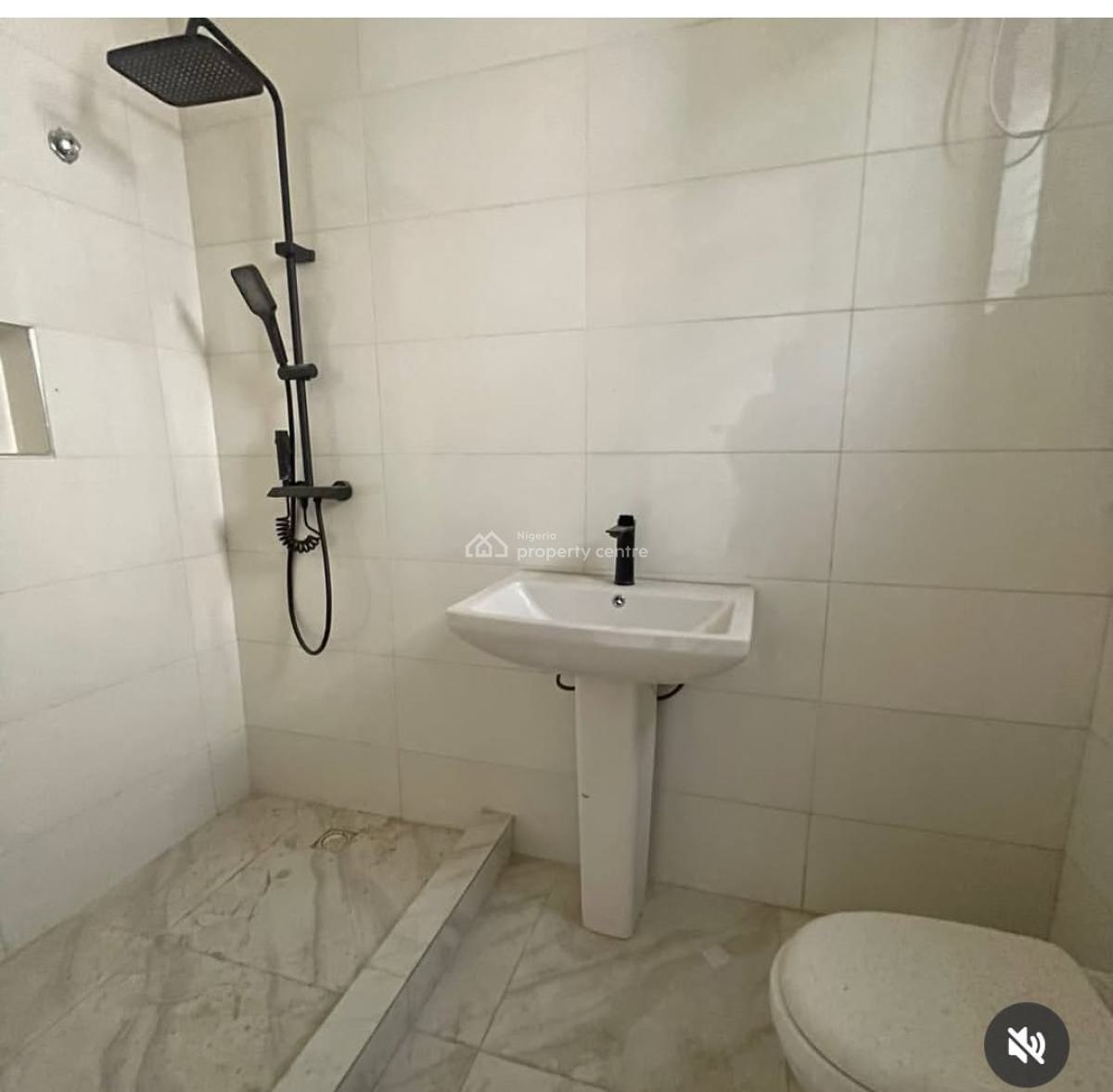 Luxury 4 Bedroom Terrace Duplex with a Room Bq, Sangotedo, Ajah, Lagos, Terraced Duplex for Rent