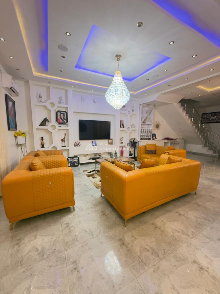 Luxury 4 Bedroom Semi Detached Duplex with Excellent Facility, Osapa, Lekki, Lagos, Semi-detached Duplex for Rent