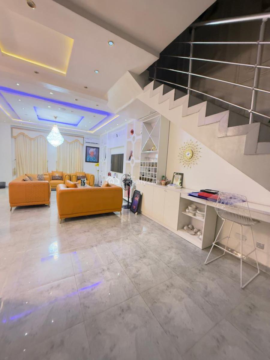 Luxury 4 Bedroom Semi Detached Duplex with Excellent Facility, Osapa, Lekki, Lagos, Semi-detached Duplex for Rent