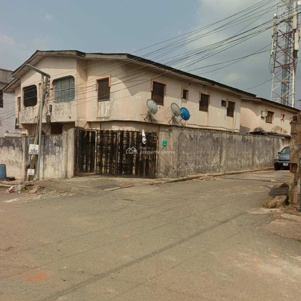2 Blocks of 8 Units Flats on Approximately 700sqm Cornerpiece Land, Adeoni-estate, Ojodu Berger, Ojodu, Lagos, Block of Flats for Sale