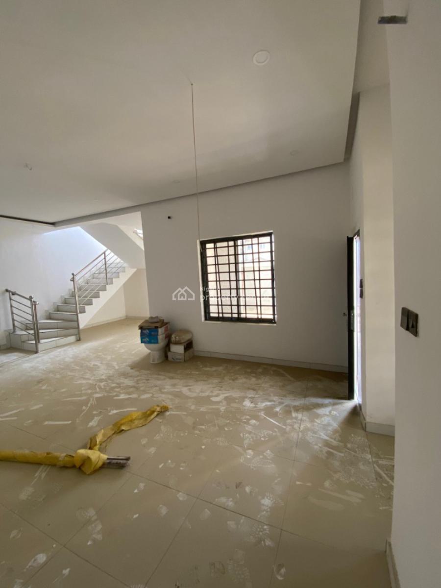 Serviced 4 Bedrooms Terraced Duplex in a Secured Estate Available, Addo Road, Ajah, Lagos, Terraced Duplex for Rent