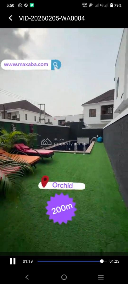 Luxury 4 Bedroom Semi Detached Duplex with Swimming Pool, Orchid, Lekki, Lagos, Semi-detached Duplex for Sale
