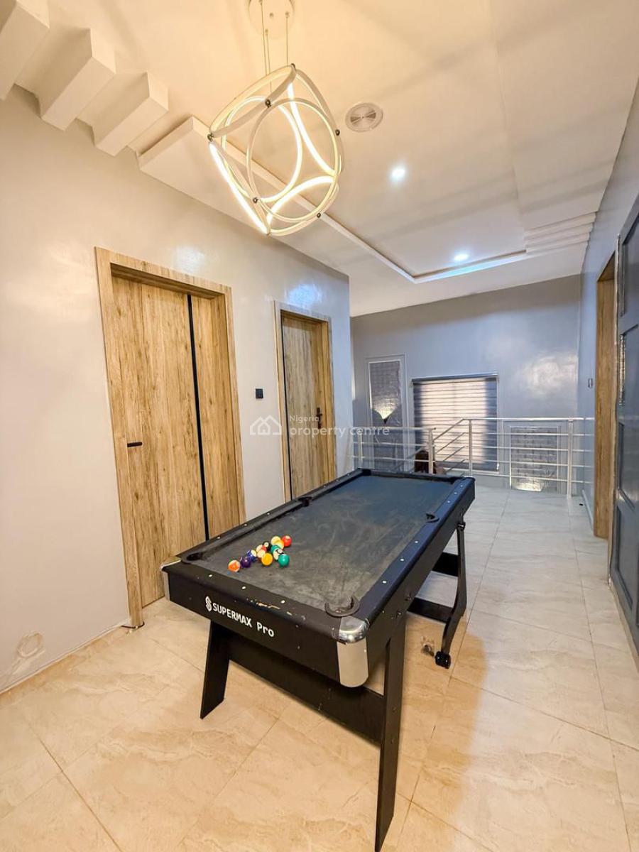 Luxury 3 Bedroom Duplex with Fully Equipped Gym, Pool, Snooker Board, Lekki, Lagos, House Short Let