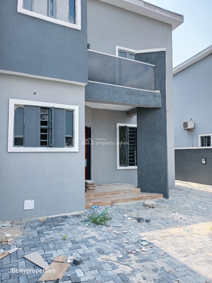 Luxury 4 Bedrooms Semi Detached Duplex with Bq and Security House, Monastery Road, Sangotedo, Ajah, Lagos, Semi-detached Duplex for Rent