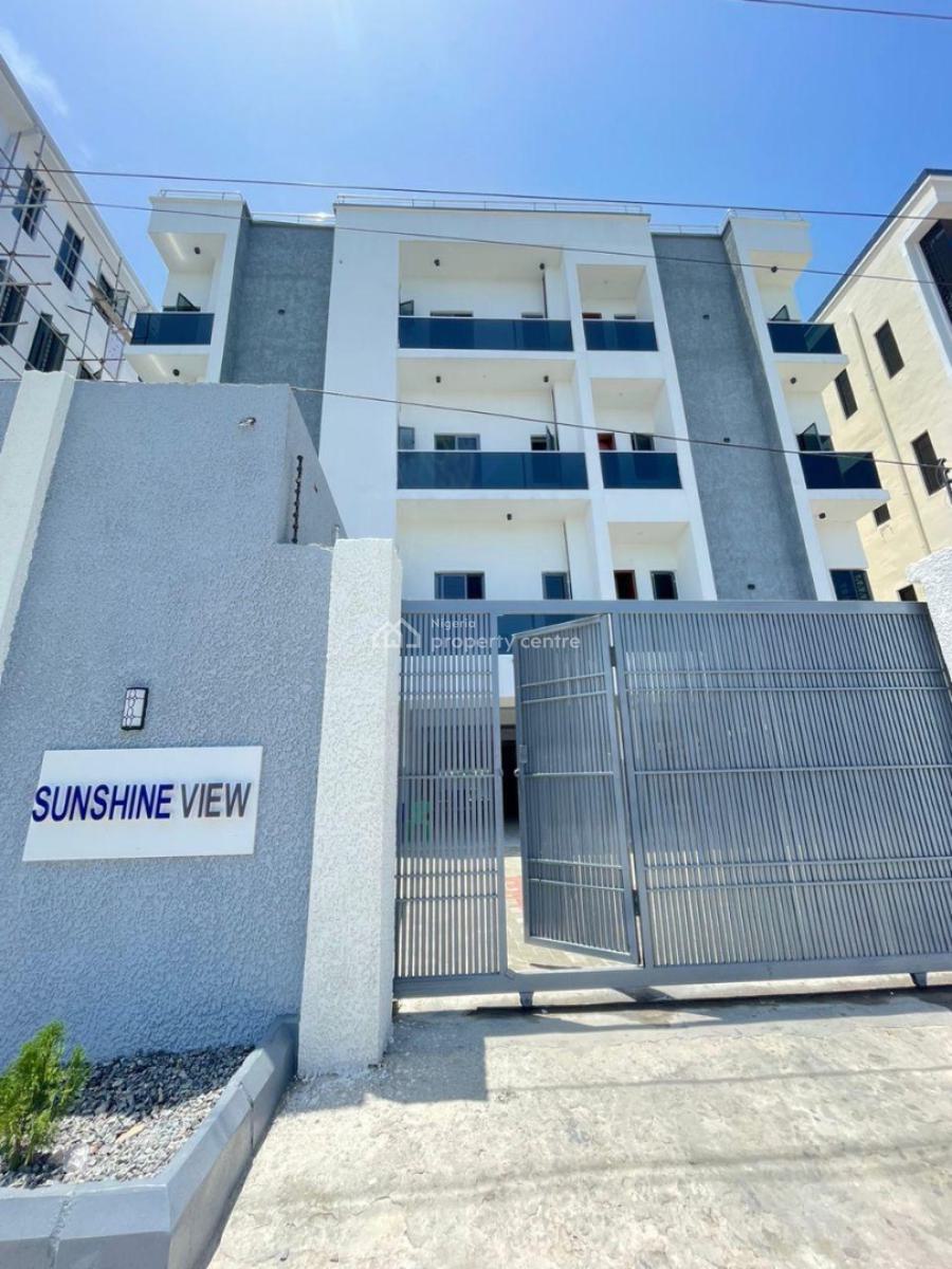 Elegant & Tastefully Built 2 Bedrooms Apartment with Access to Elevator, Ilasan, Lekki, Lagos, Flat / Apartment for Rent