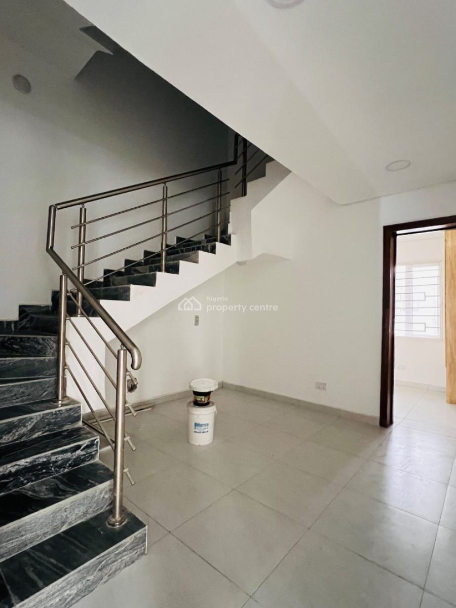 4 Bedroom Semi Detached Duplex with a Bq in an Estate with 24 Hours Light, Twin Lake Estate, Chevron, Igbo Efon, Lekki, Lagos, Semi-detached Duplex for Rent