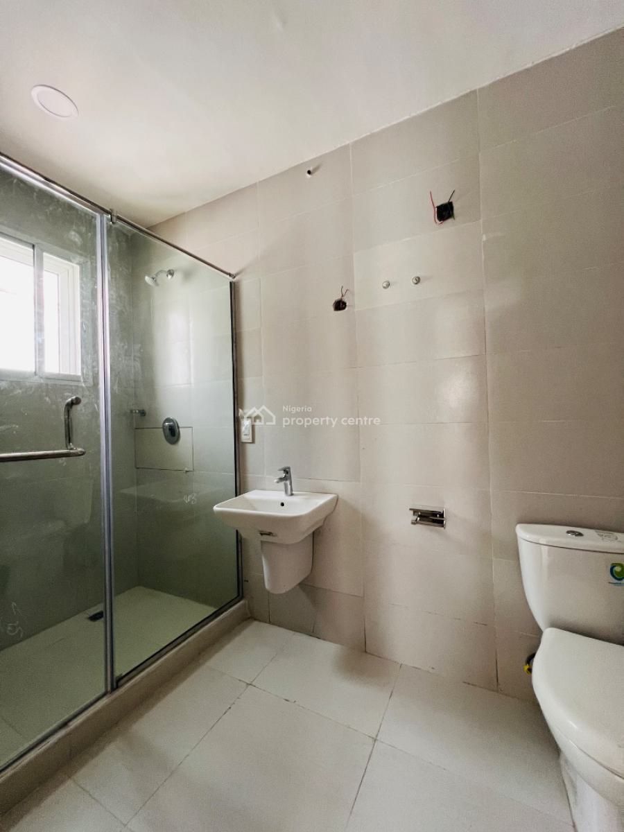 4 Bedroom Semi Detached Duplex with a Bq in an Estate with 24 Hours Light, Twin Lake Estate, Chevron, Igbo Efon, Lekki, Lagos, Semi-detached Duplex for Rent