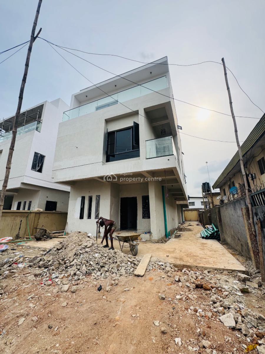 Spaciously Built 5 Bedroom Fully Detached Duplex with Bq, Adeniyi Jones, Ikeja, Lagos, Detached Duplex for Sale