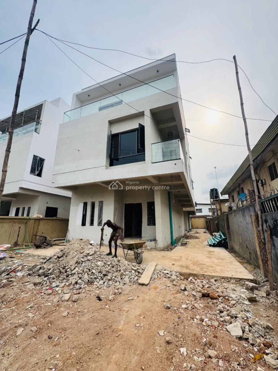 Spaciously Built 5 Bedroom Fully Detached Duplex with Bq, Adeniyi Jones, Ikeja, Lagos, Detached Duplex for Sale
