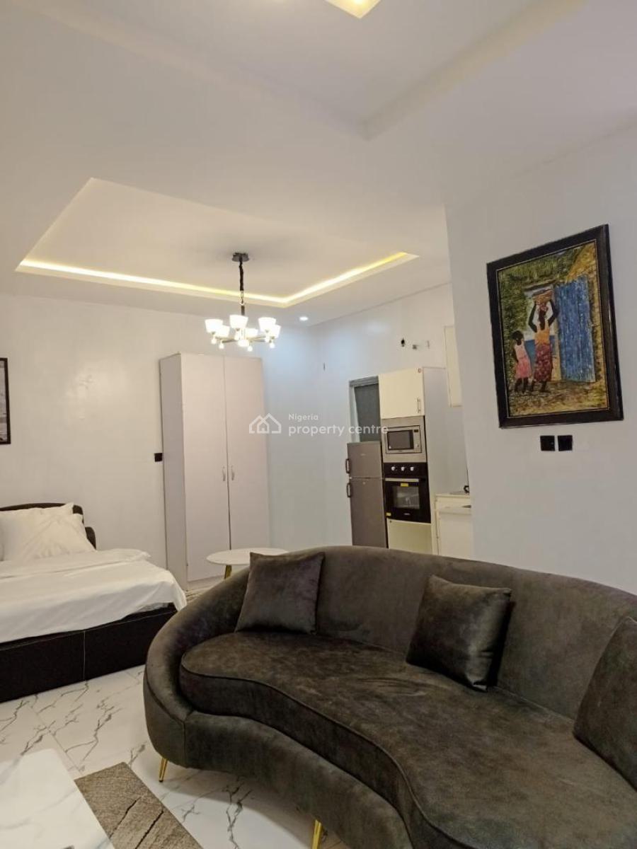 Luxury Studio Apartment with Excellent Facility, Chevron, Lekki, Lagos, Flat / Apartment for Rent