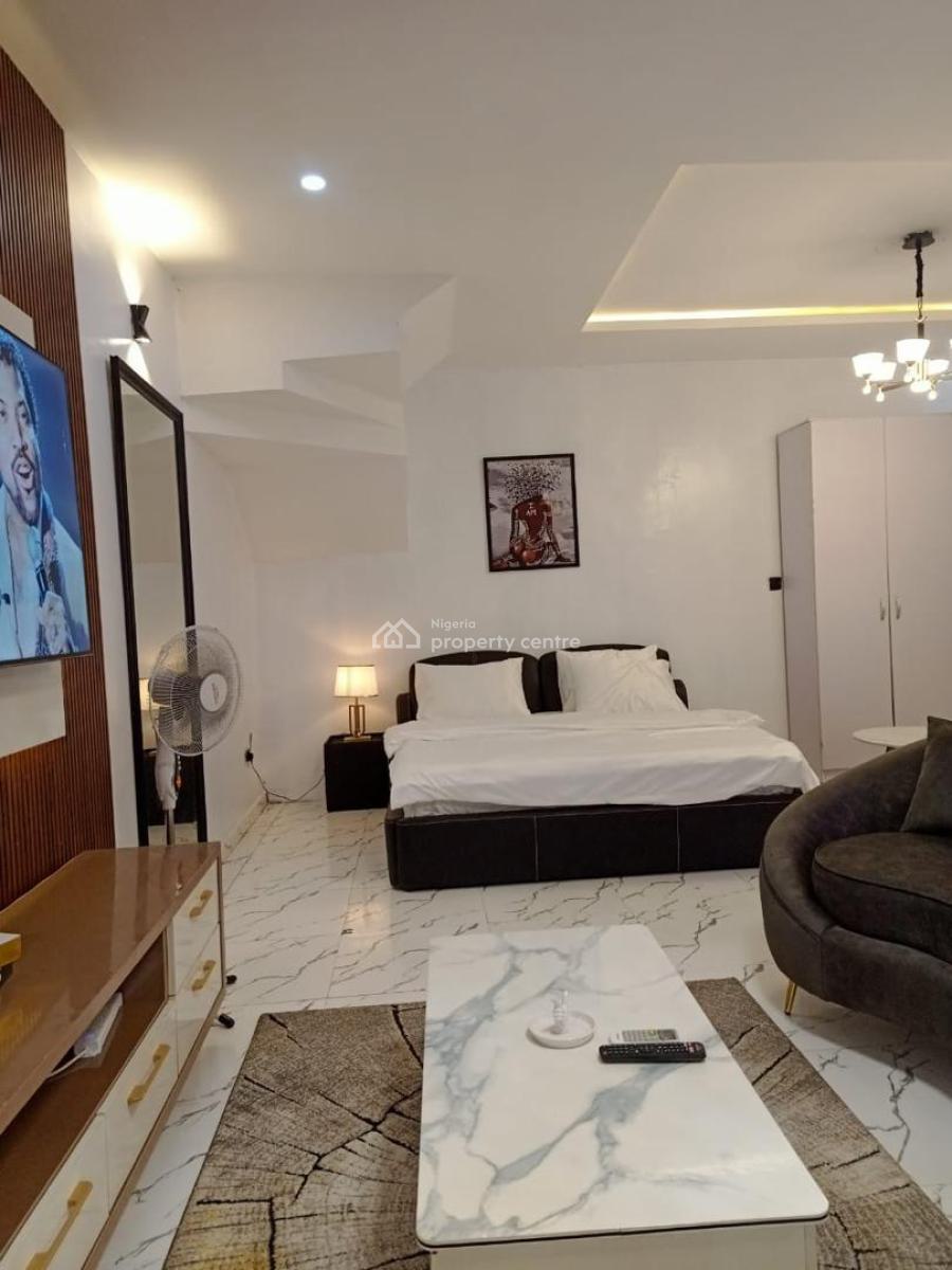 Luxury Studio Apartment with Excellent Facility, Chevron, Lekki, Lagos, Flat / Apartment for Rent