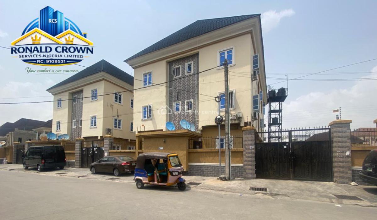Very Sharp 6 Units of 2 Bedroom Apartment in an Estate, Victory Estate, Ago Palace, Isolo, Lagos, Block of Flats for Sale