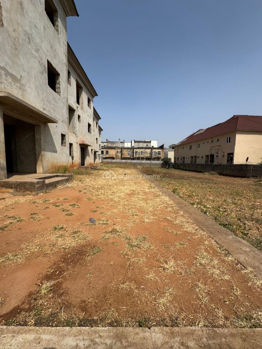 Land Size: 3100sqm Comes with 4 Units of Carcasses Terraces, Katampe Extension, Katampe, Abuja, Residential Land for Sale