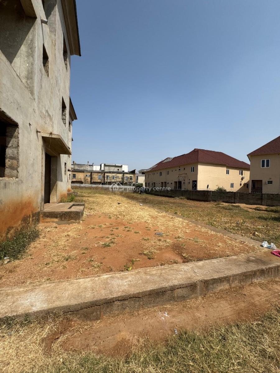 Land Size: 3100sqm Comes with 4 Units of Carcasses Terraces, Katampe Extension, Katampe, Abuja, Residential Land for Sale