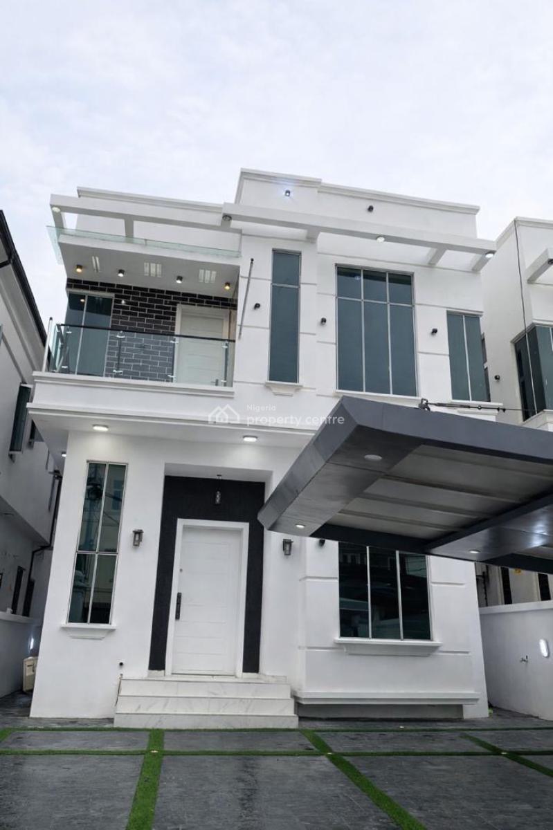 Well-finished 5-bedroom Duplex + Bq, Osapa, Lekki, Lagos, Detached Duplex for Sale