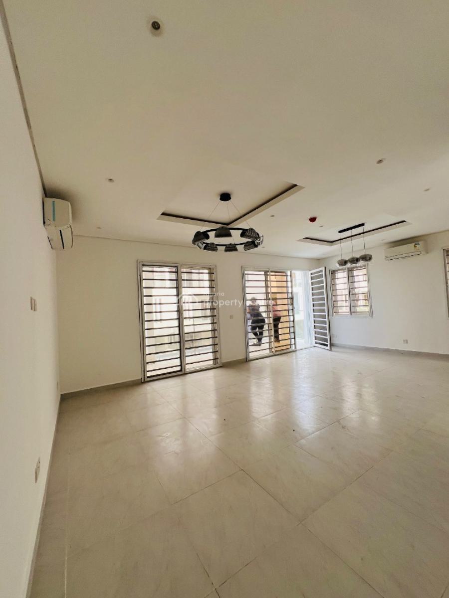 4 Bedroom Semi Detached Duplex with Bq in an Estate with 24hrs Light, Twin Lake Estate, Chevron, Igbo Efon, Lekki, Lagos, House for Rent