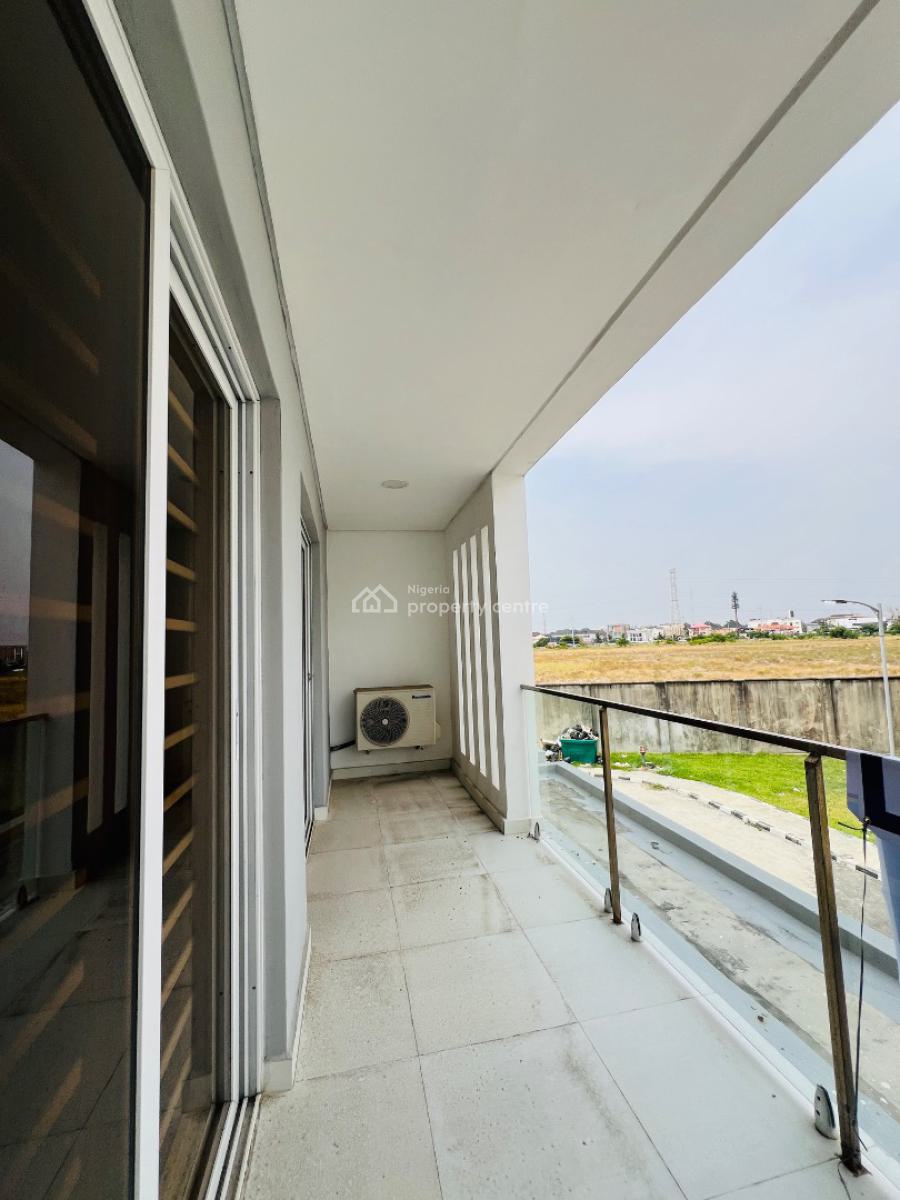 4 Bedroom Semi Detached Duplex with Bq in an Estate with 24hrs Light, Twin Lake Estate, Chevron, Igbo Efon, Lekki, Lagos, House for Rent