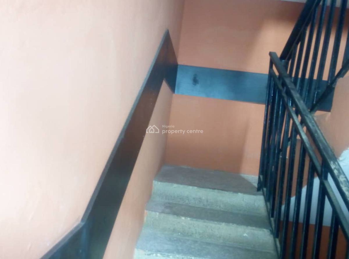Lovely 3 Bedroom Flat with Room Bq, Off College Road, Ifako, Agege, Lagos, Flat / Apartment for Rent