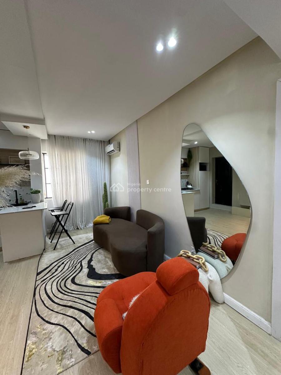 Fully Serviced Furnished One Bedroom in a Prime Location, Lekki, Lagos, Mini Flat (room and Parlour) for Rent