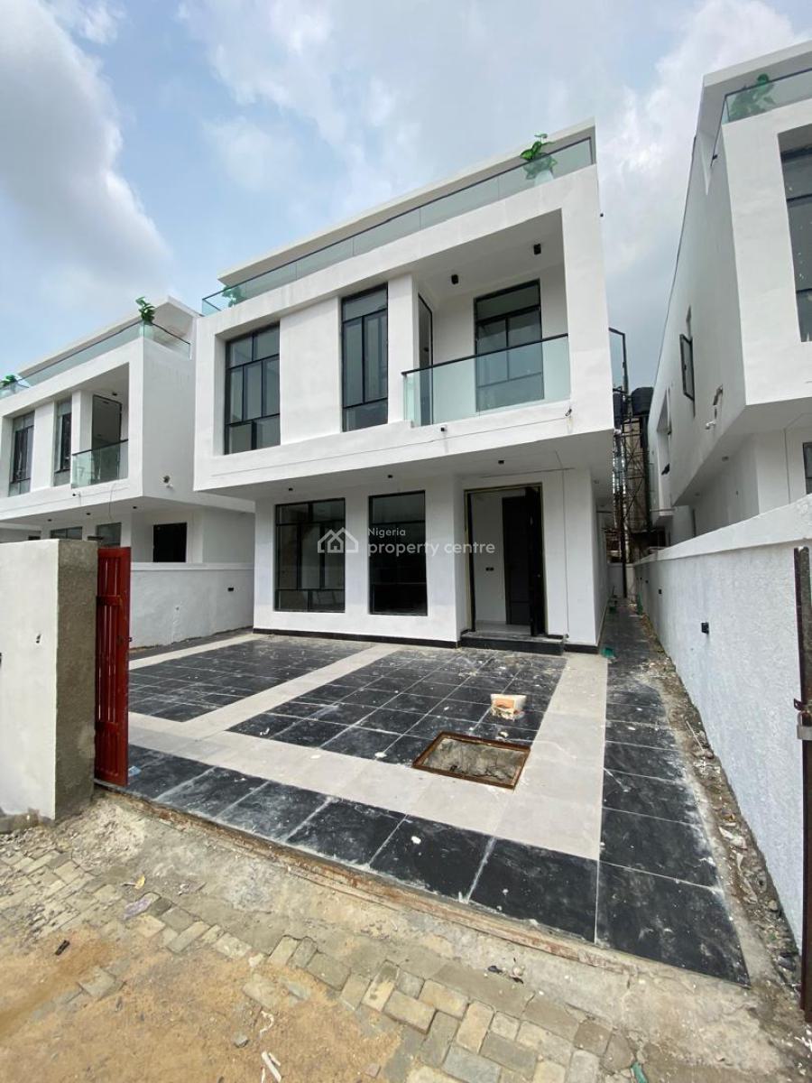 Newly Built 5 Bedroom Contemporary Design, Chevron, Lekki, Lagos, Detached Duplex for Sale