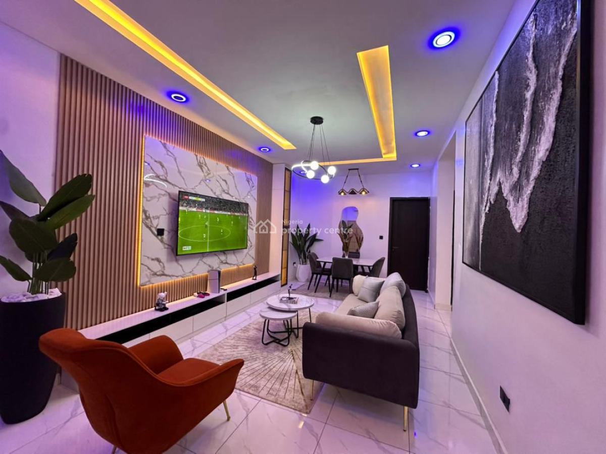 Lovely 2 Bedroom Fully Furnished Flat, Ikate, Lekki, Lagos, Flat / Apartment for Rent