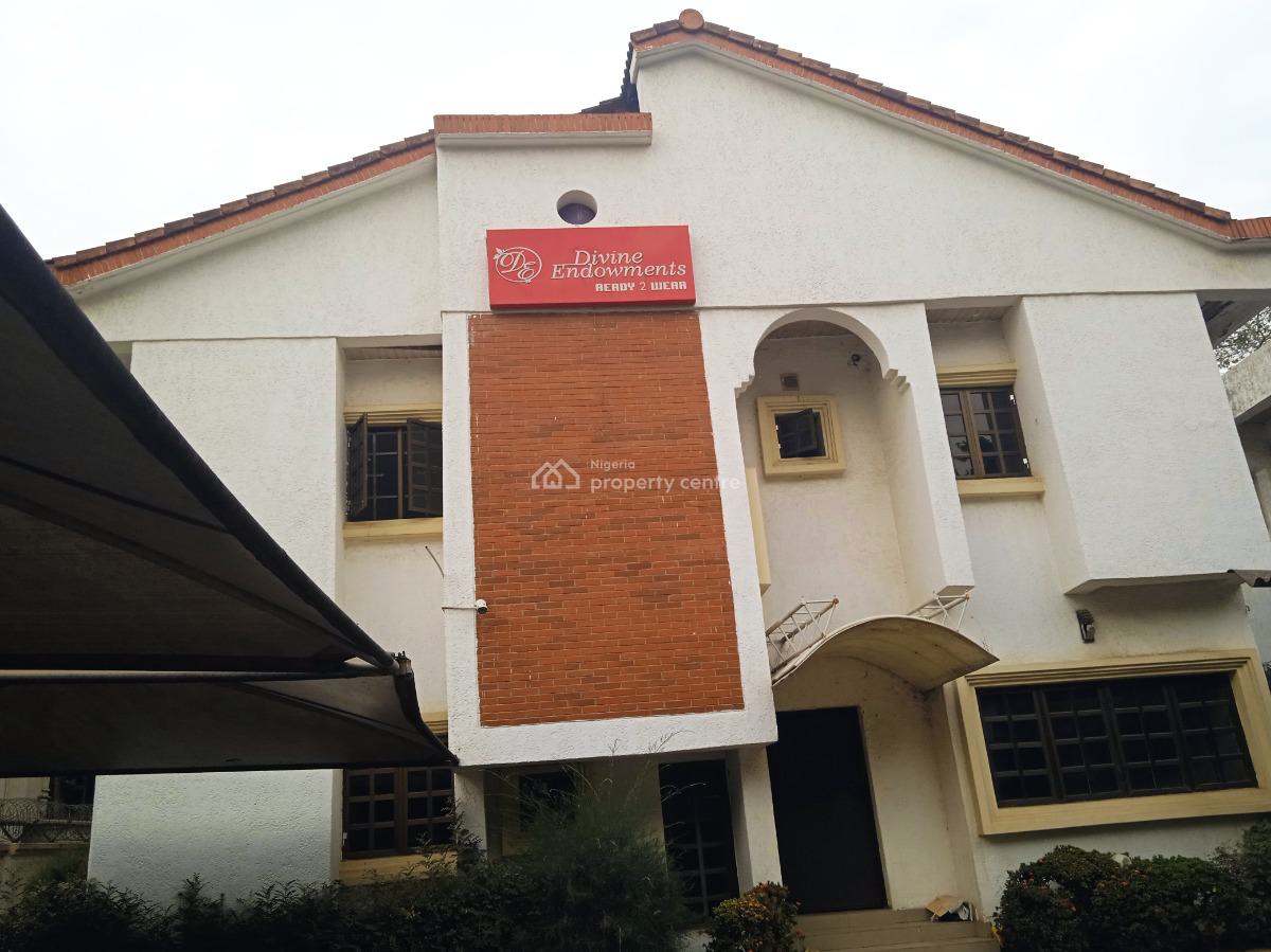 6 Bedroom Detached Duplex Office Or Residence, Wuse Ii, Wuse 2, Abuja, Detached Duplex for Rent