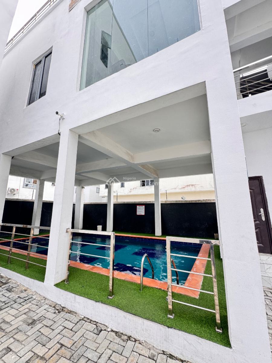 Fully Service Massive 4 Bedroom Semi Detached with Bq with Pool Gym, Harris Drive Vgc, Lekki, Lagos, Semi-detached Duplex for Sale