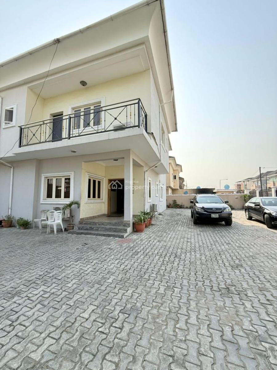 Corner Piece 5 Bedroom Semi Detached Duplex with Bq, Lekki Right Hand Side (rhs), Lekki Phase 1, Lekki, Lagos, Semi-detached Duplex for Rent