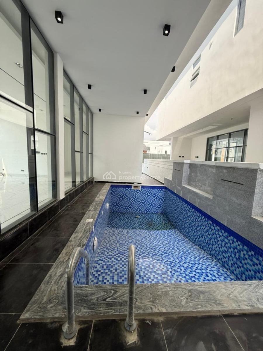 Spacious 5-bedroom Fully Detached Duplex with Pool Bq, Lekki County Homes, Ikota, Lekki, Lagos, Detached Duplex for Sale