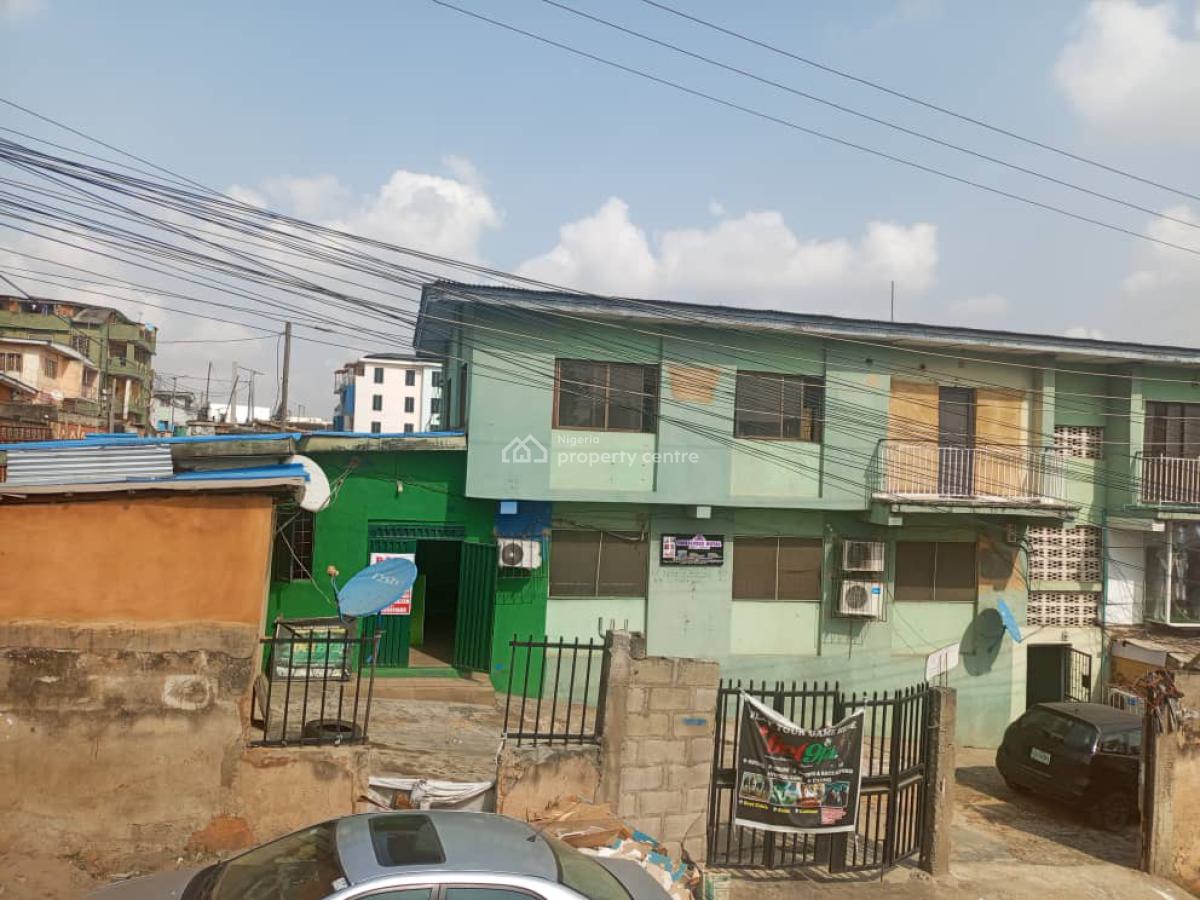 2-bedroom Flat Office Use Space at Opebi Facing The Road Direct, Opebi Link Bridge, Opebi, Ikeja, Lagos, Office Space for Rent