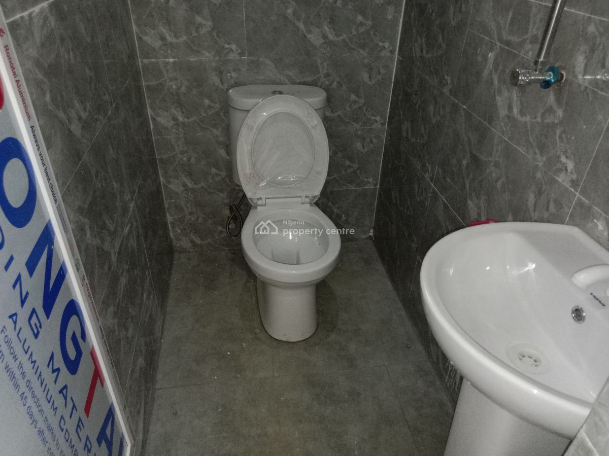 a Big Brand New  Fenced and Gated Self Con, Good Finishing, Water Supp, Close to Kabusa Gardens Estate Along Sunnyvale Junction Road, Lokogoma District, Abuja, Self Contain (single Rooms) for Rent