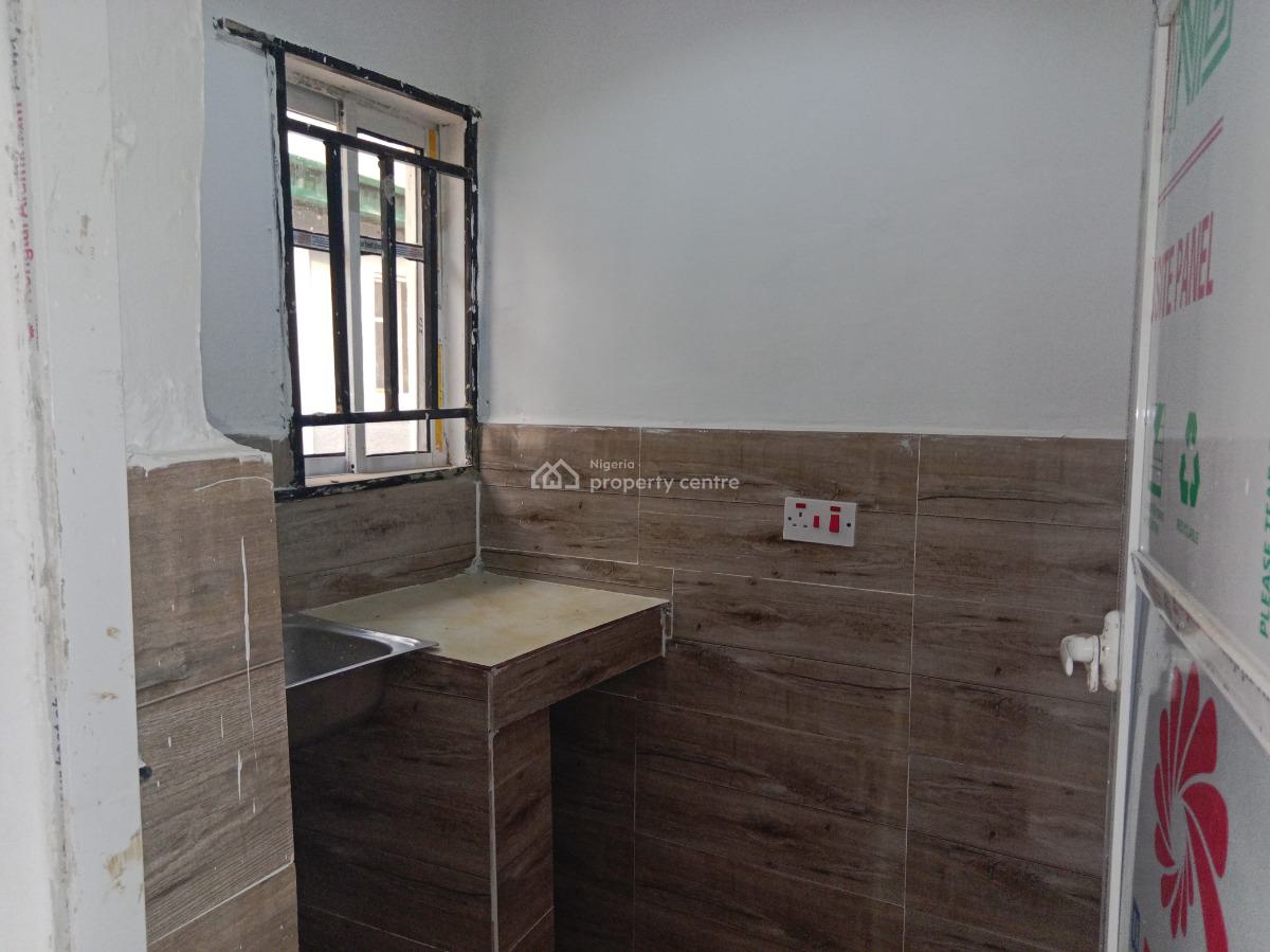 a Big Brand New  Fenced and Gated Self Con, Good Finishing, Water Supp, Close to Kabusa Gardens Estate Along Sunnyvale Junction Road, Lokogoma District, Abuja, Self Contain (single Rooms) for Rent