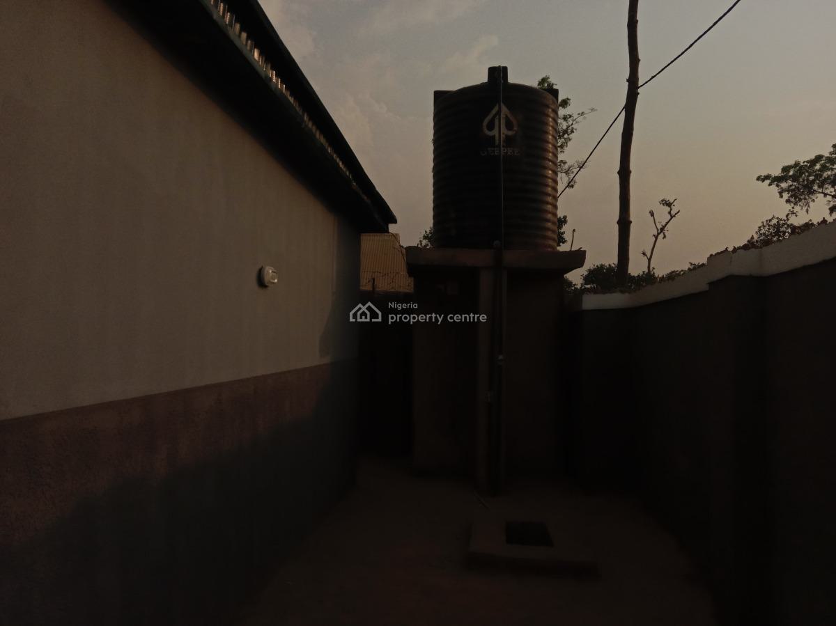 a Big Brand New  Fenced and Gated Self Con, Good Finishing, Water Supp, Close to Kabusa Gardens Estate Along Sunnyvale Junction Road, Lokogoma District, Abuja, Self Contain (single Rooms) for Rent