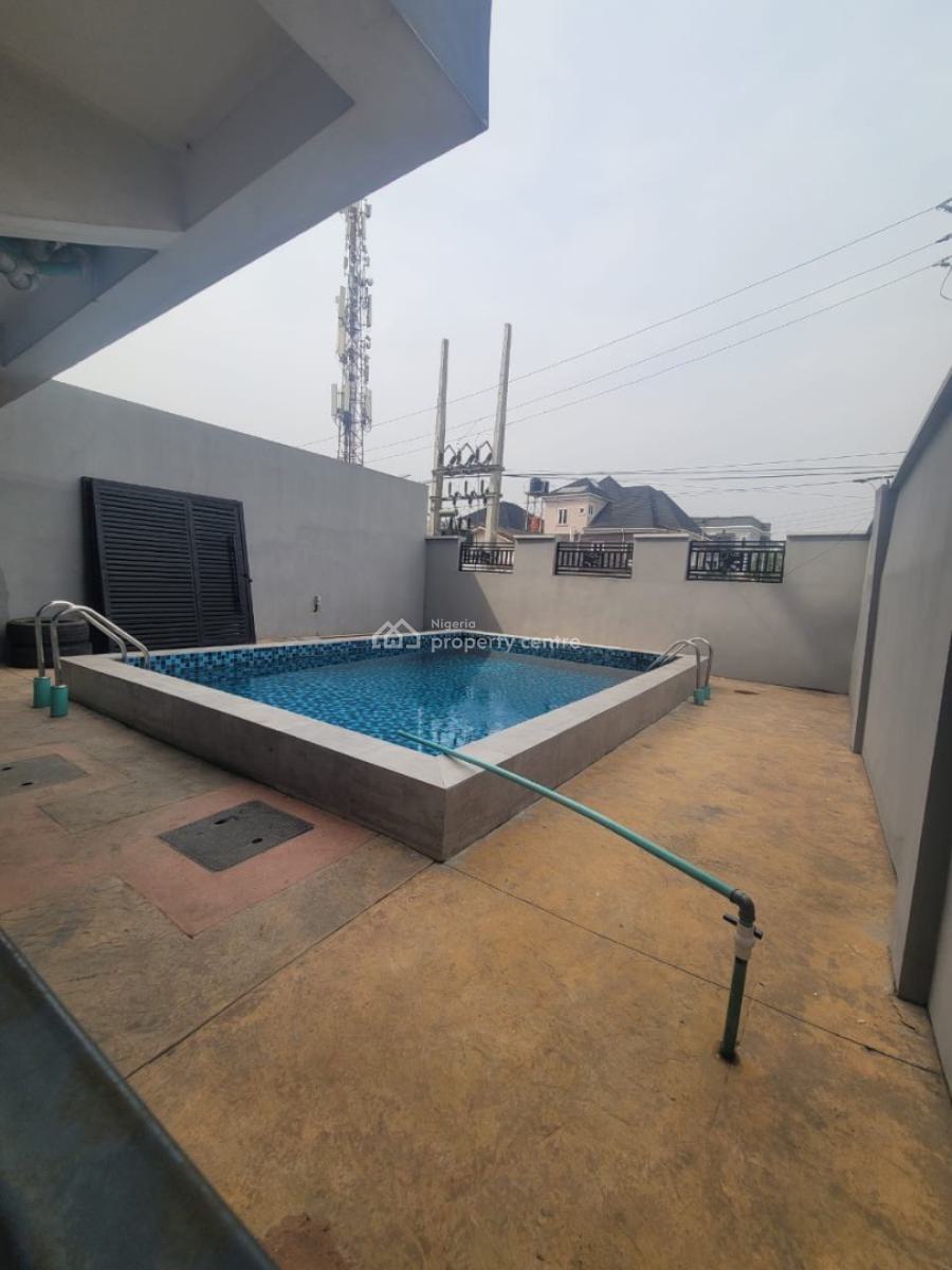 Standard 3 Bedroom Apartment with Bq and Pool, Ikate, Lekki, Lagos, Flat / Apartment for Rent