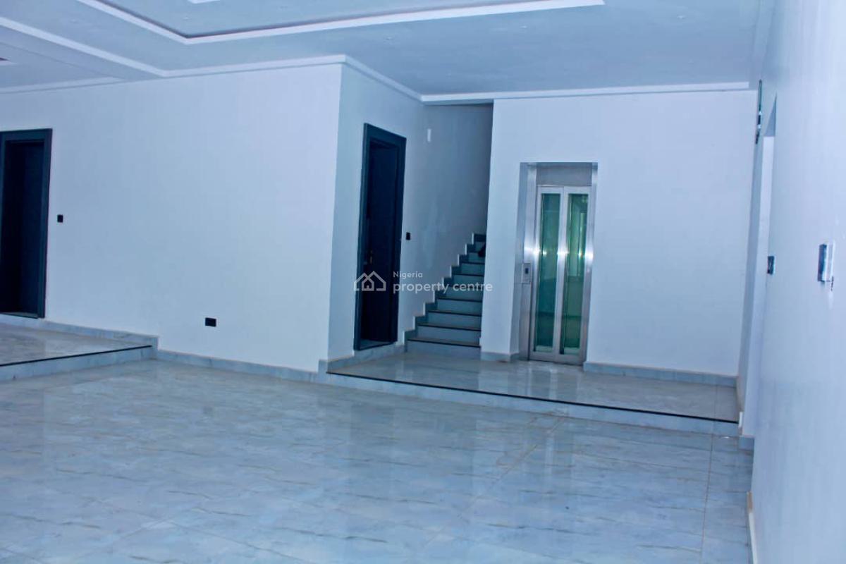 5 Bedroom Fully Detached Penthouse Duplex + 2 Bedroom Basement Bq, Guzape District, Abuja, House for Sale