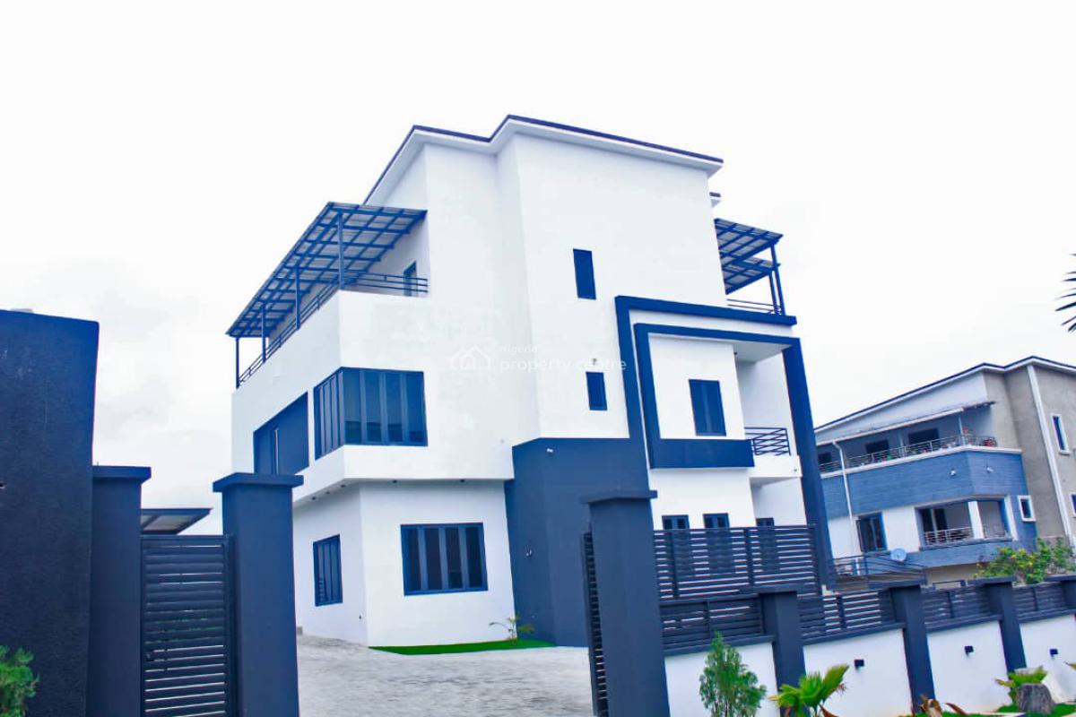 5 Bedroom Fully Detached Penthouse Duplex + 2 Bedroom Basement Bq, Guzape District, Abuja, House for Sale