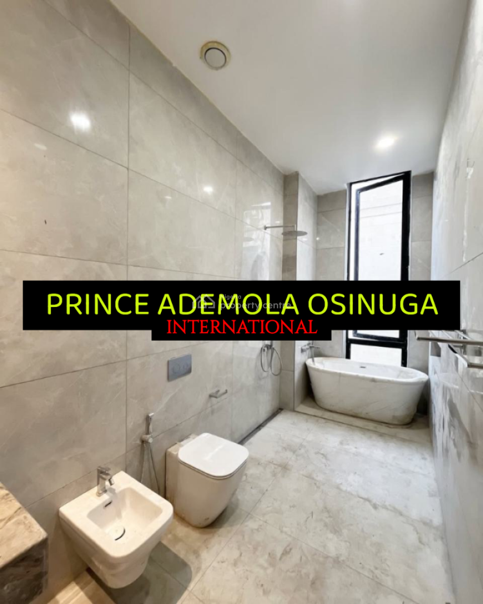 Serviced & Luxury 5 Bedroom Semi Detached House + Bq+pool+elevator, Old Ikoyi, Ikoyi, Lagos, Semi-detached Duplex for Rent