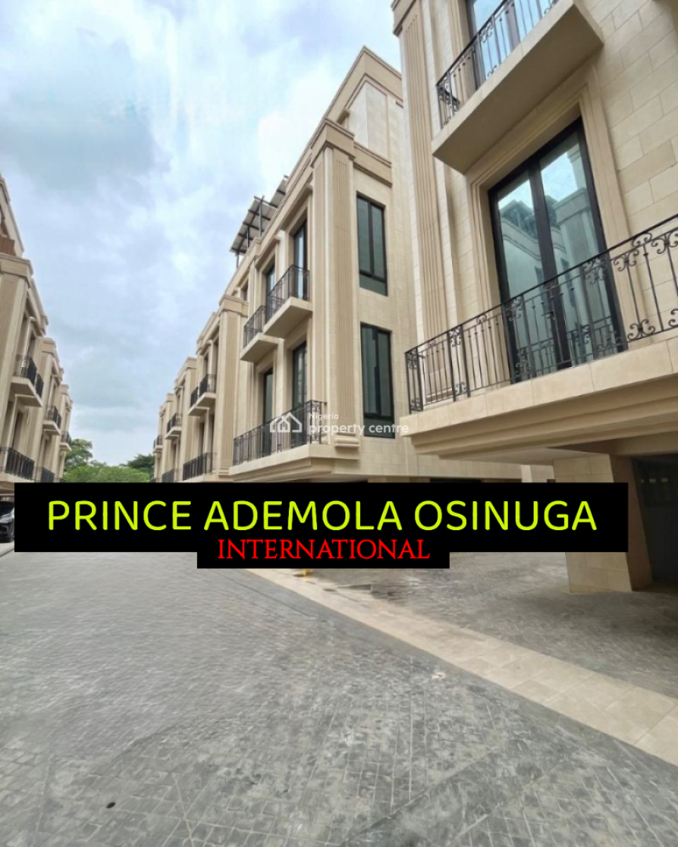 Serviced & Luxury 5 Bedroom Semi Detached House + Bq+pool+elevator, Old Ikoyi, Ikoyi, Lagos, Semi-detached Duplex for Rent