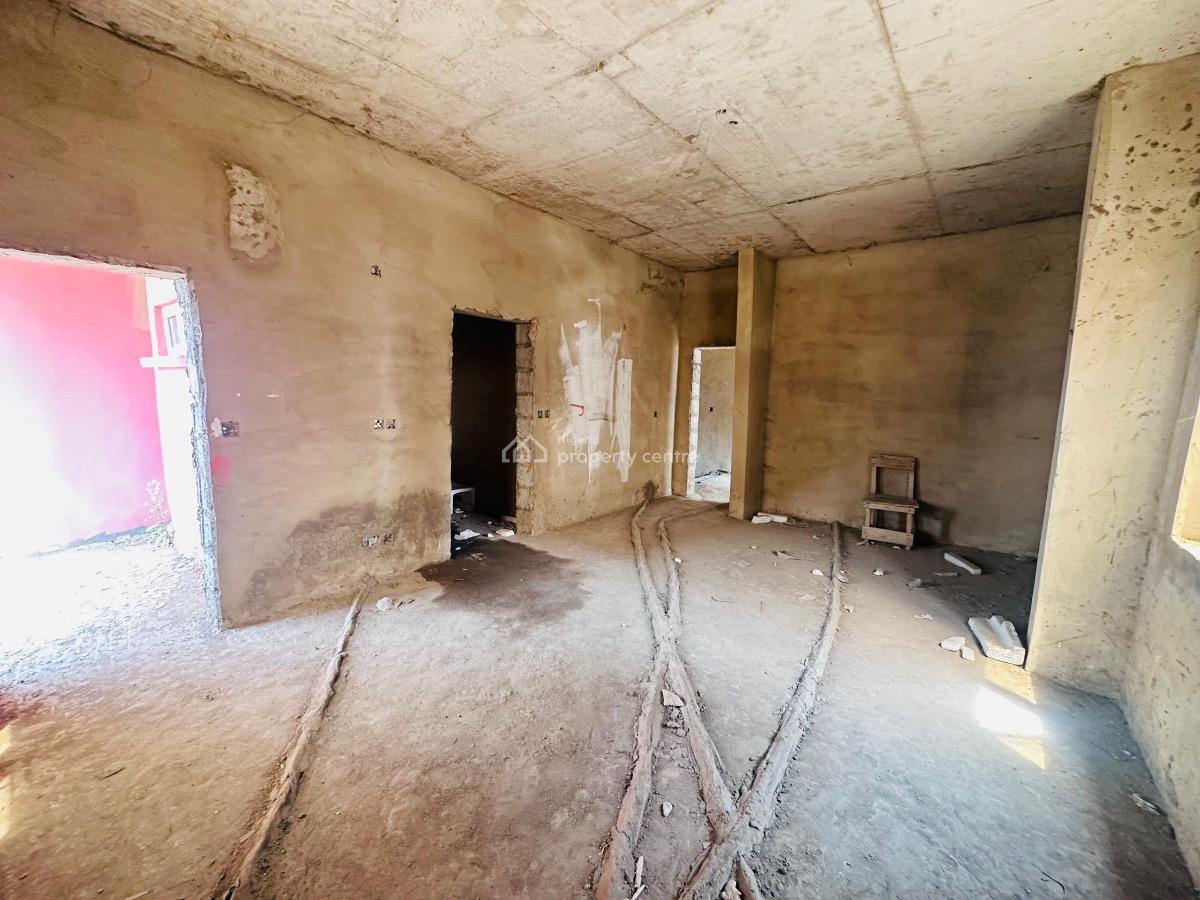 5 Bedroom Semi-detached Duplex with Bq  Semi Finished, Katampe (main), Katampe, Abuja, Semi-detached Duplex for Sale