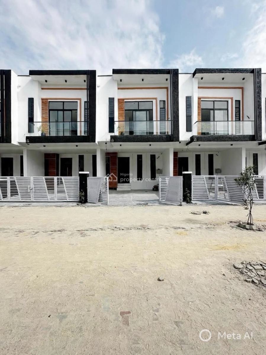 Stunning 4 Bedroom Terrace Duplex with Bq, Ikota, Ikota, Lekki, Lagos, Terraced Duplex for Sale