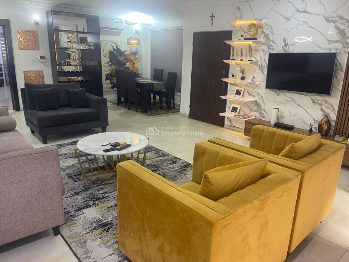 1 Room Furnished Shared Apartment, No 1 Conservation Road, Lekki Phase 2, Lekki, Lagos, Mini Flat (room and Parlour) for Rent