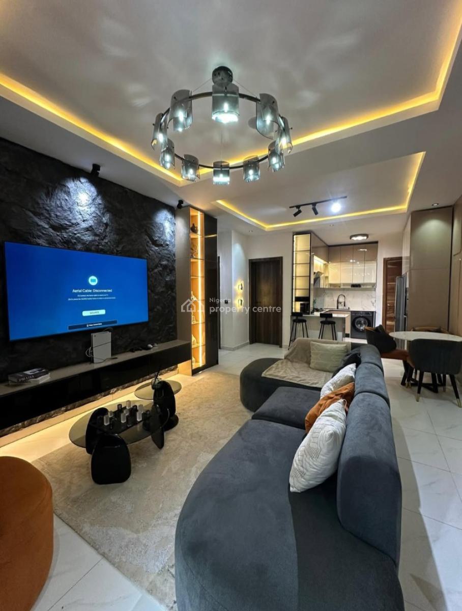 Tastefully Furnished and Fully Fitted and Serviced 2 Bedroom En-suite, Chevron Drive 2nd Toll Gate, Lekki Phase 2, Lekki, Lagos, Flat / Apartment for Rent