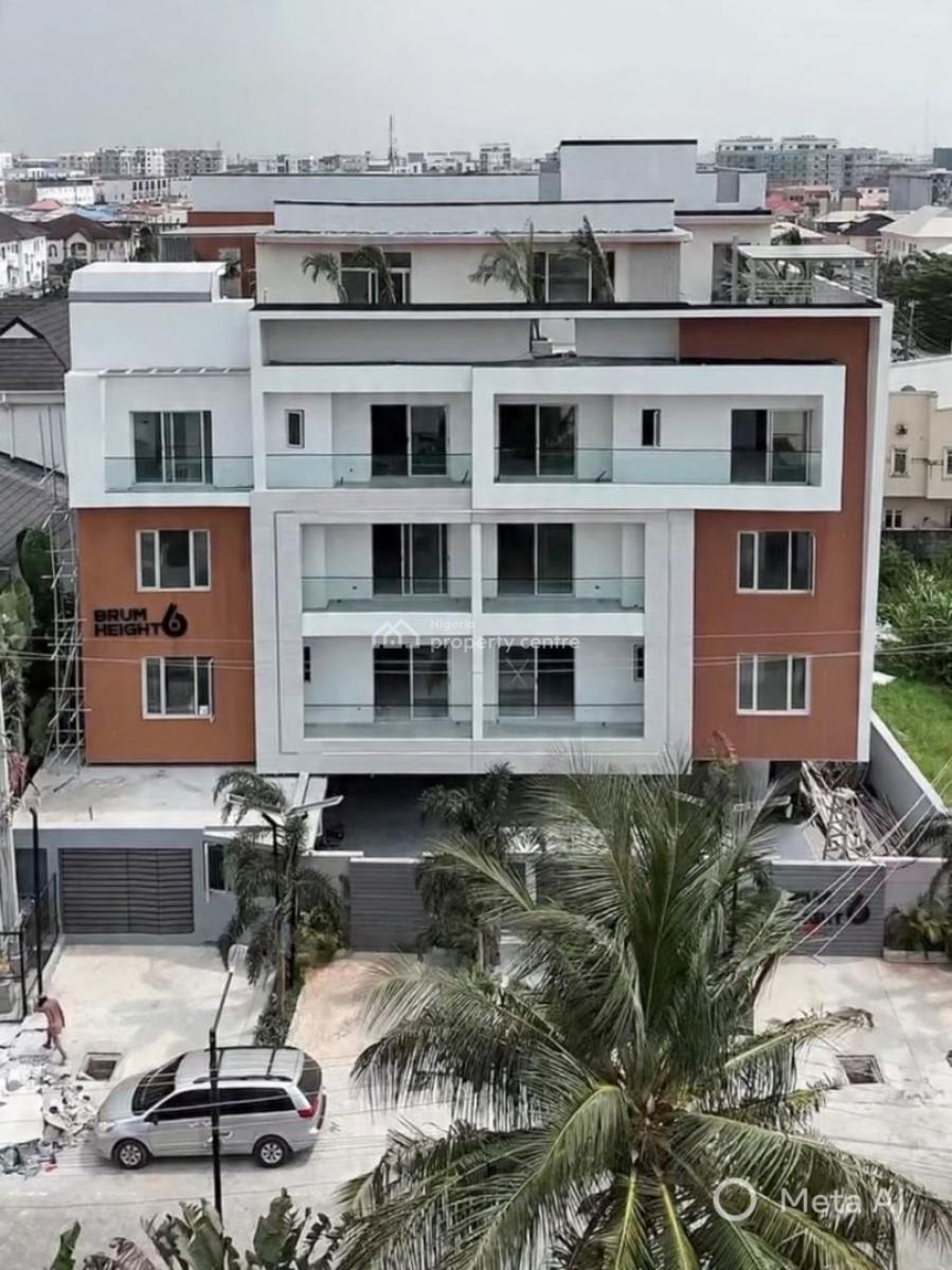 Lovely 3 Bedroom Apartment with Bq, Lekki Phase 1, Lekki Phase 1, Lekki, Lagos, Block of Flats for Sale