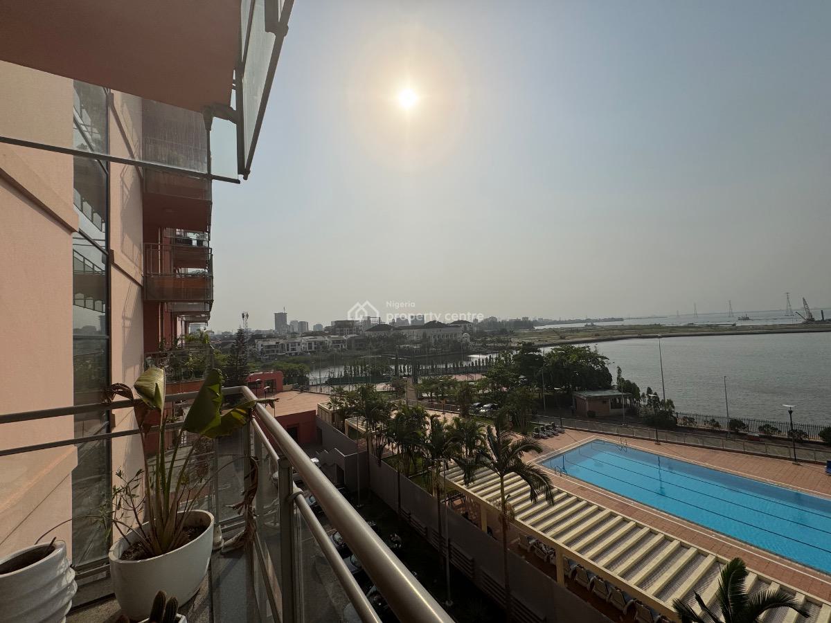 Furnished Waterfront 3 Bedroom Apartment with Bq, Banana Island, Ikoyi, Lagos, Flat / Apartment for Rent