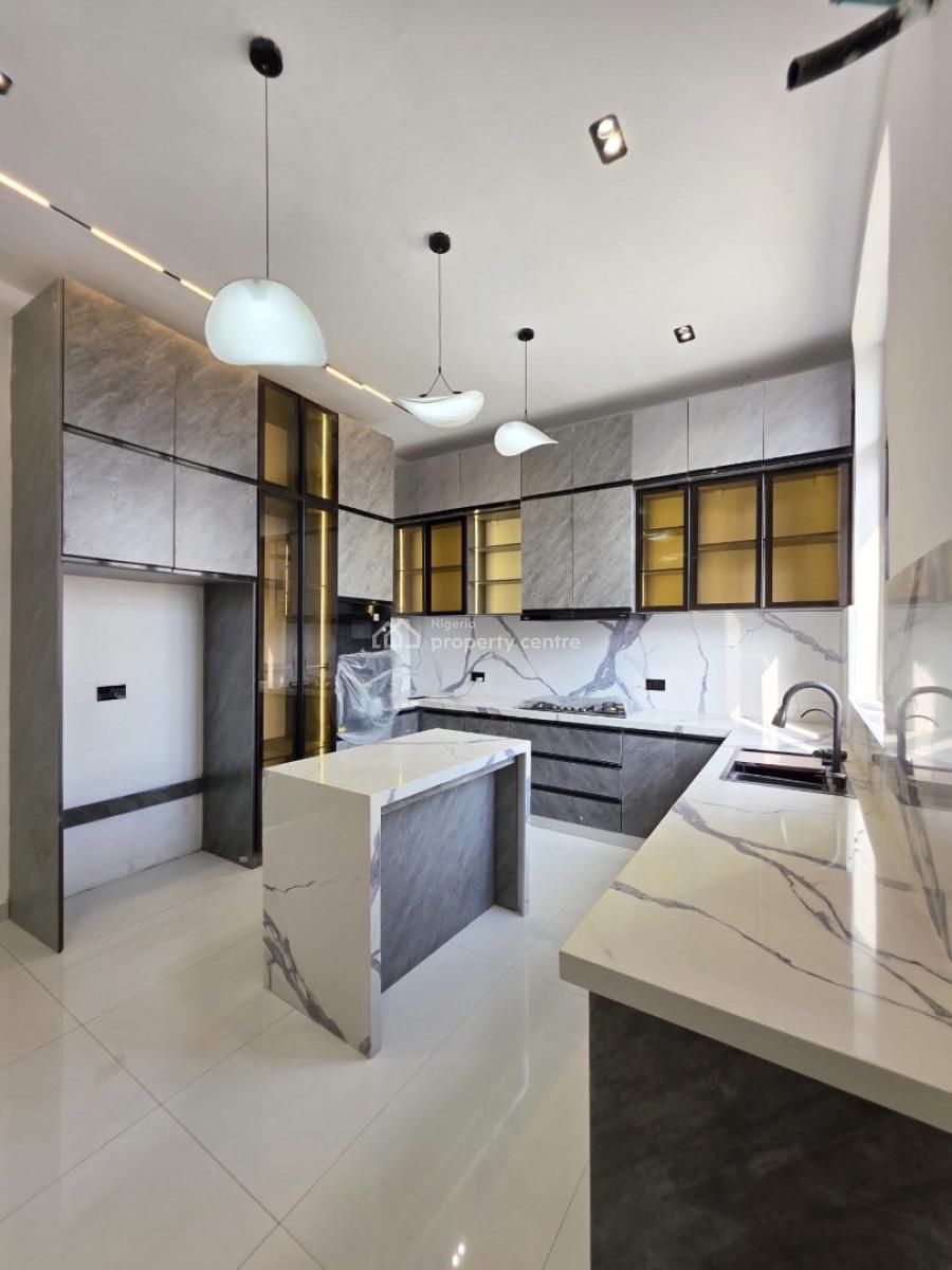 Elegant 5 Bedroom Detached Duplex with Swimming Pool and Bq, Chevron, Lekki, Lagos, Detached Duplex for Sale