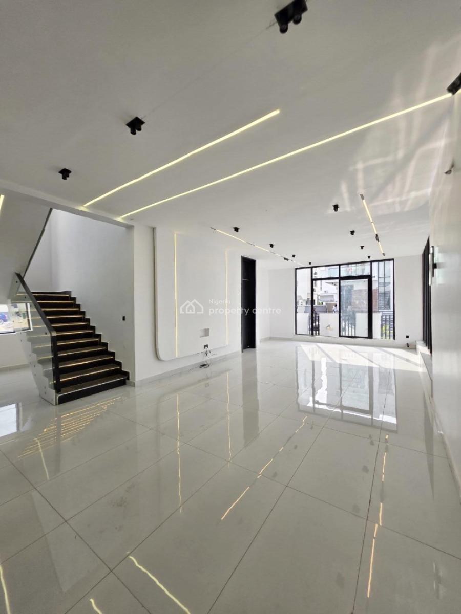 Elegant 5 Bedroom Detached Duplex with Swimming Pool and Bq, Chevron, Lekki, Lagos, Detached Duplex for Sale