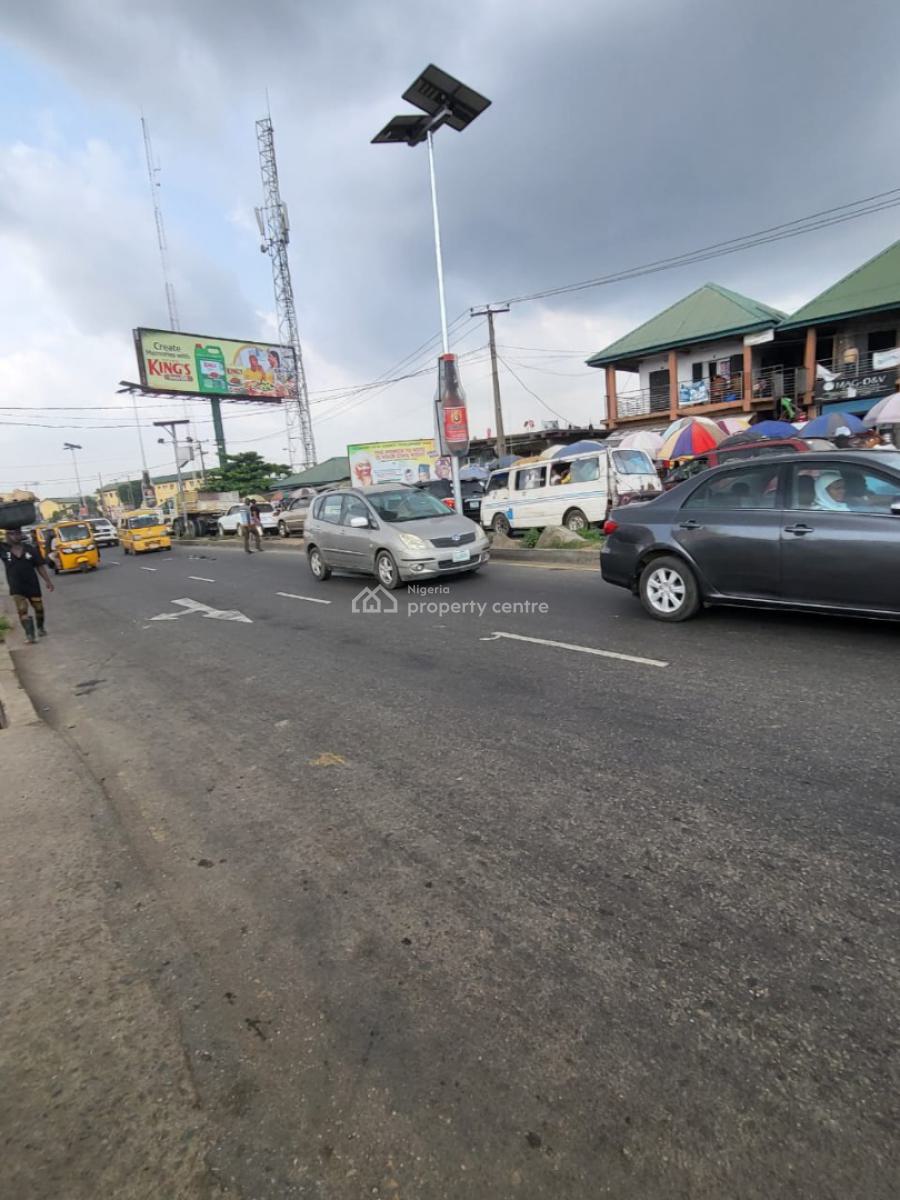 5 Plots Corner Piece Land, Agege - Abulegba Road, Opp. Abatoir Market, Abule Egba, Agege, Lagos, Commercial Land for Sale